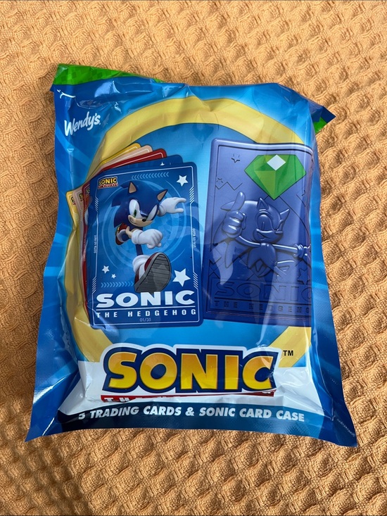 Sonic Other - Sonic the Hedgehog Blue Trading Cards Pack - Wendy's Exclusive